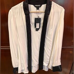 Rachel Zoe top. This was an alternate for Madison square garden theater perf